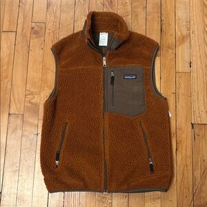 Patagonia Deep Pile Full Zip Vest